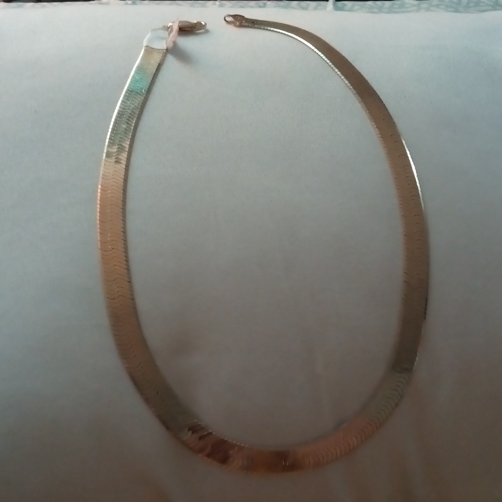 Sterling Silver vintage vermeil gold in color chain